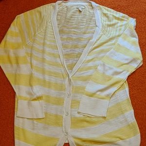 Lightweight Striped Cardigan